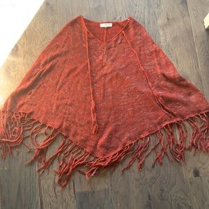 Red Poncho